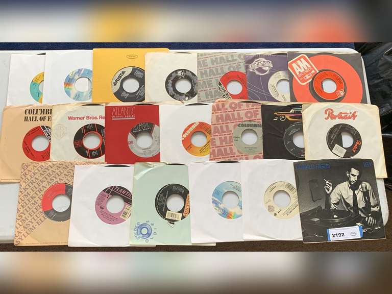 20 VINTAGE 45 RECORDS (SEE PICS) image