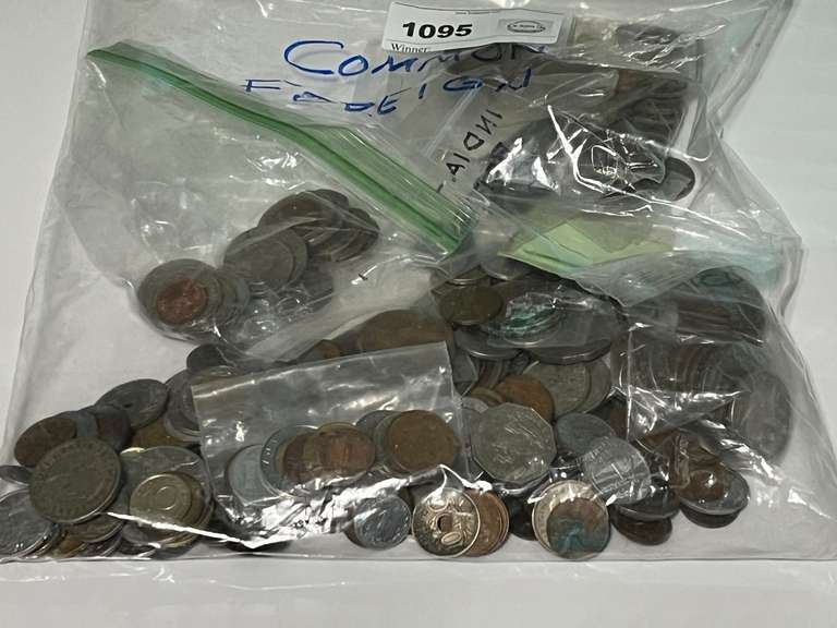 Assorted foreign coin, see pictures for details. image