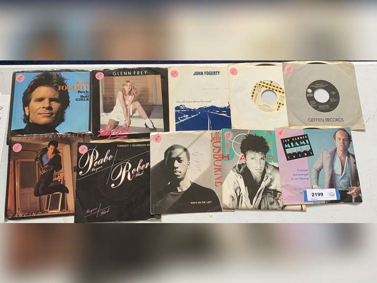 10 VINTAGE 45 RECORDS (SEE PICS) image
