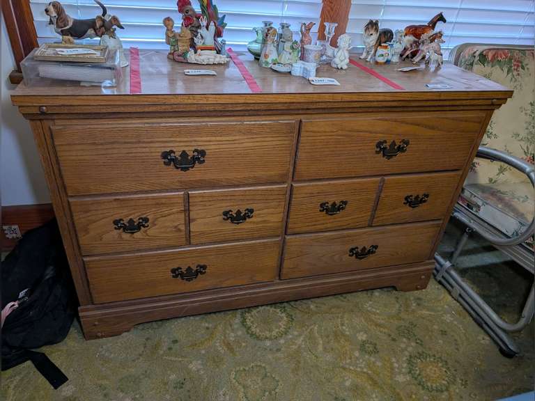 VINTAGE SIX DRAWER CHEST *** SPECIAL PICKUP INSTRUCTIONS *** image