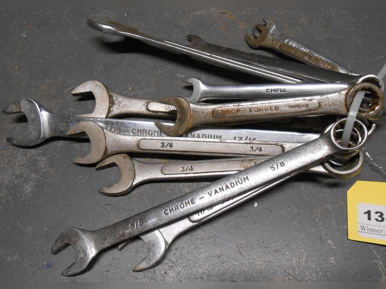 14 PC COMBO WRENCH SET 1/4" - 1" image
