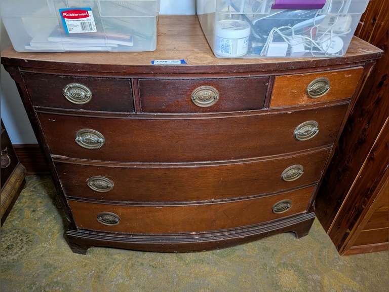MID-CENTURY SIX DRAWER CHEST image