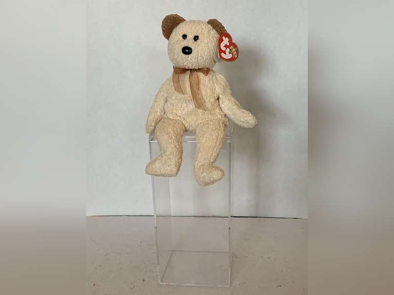 2000 TY BEANIE BABY "HUGGY" IN CASE image
