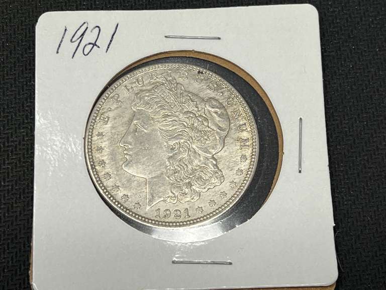 1921 Morgan silver dollar, see pictures for details. image