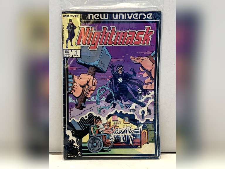 NOV 1986 #1 MARVEL COMICS "NIGHTMASK" image