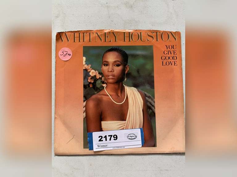 WHITNEY HOUSTON VINTAGE 45 image