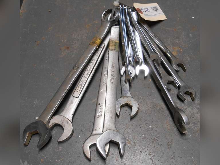 15 PC COMBO WRENCH SET 7MM - 21 MM image