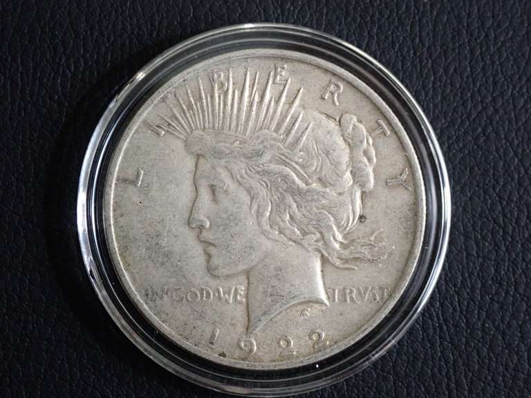 1922 PEACE DOLLAR COIN