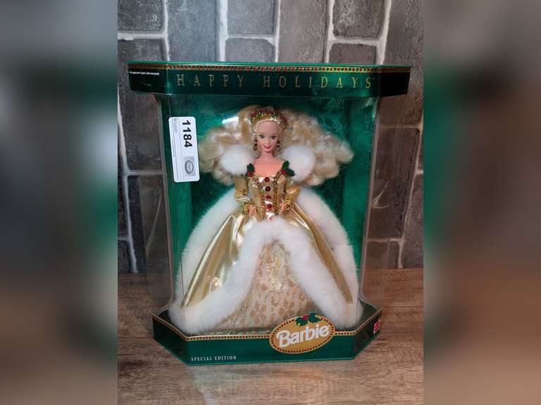 HAPPY HOLIDAYS SPECIAL EDITION BARBIE IN ORIGINAL BOX image