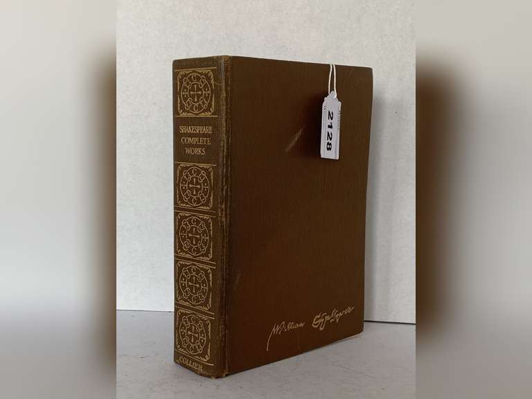 1925 WILLIAM SHAKESPEARE COMPLETE WORKS HARDBACK BOOK image