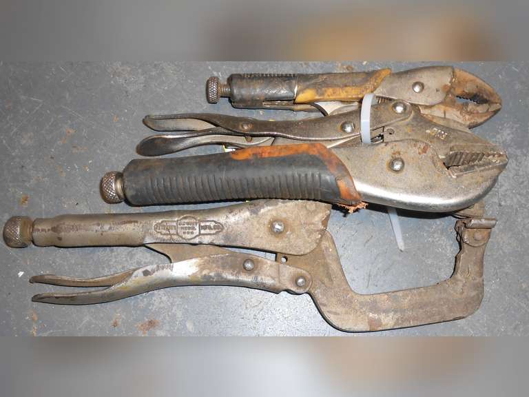 (3) ASSORTED VISE GRIPS image
