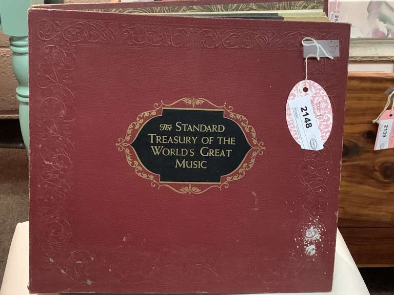 VINTAGE THE STANDARD TREASURY OF THE WORLD'S GREATEST MUSIC SET image
