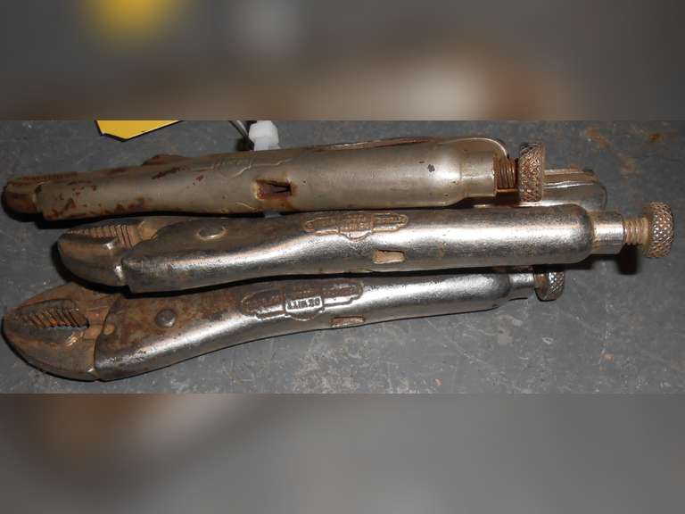 (3) ASSORTED VISE GRIPS image
