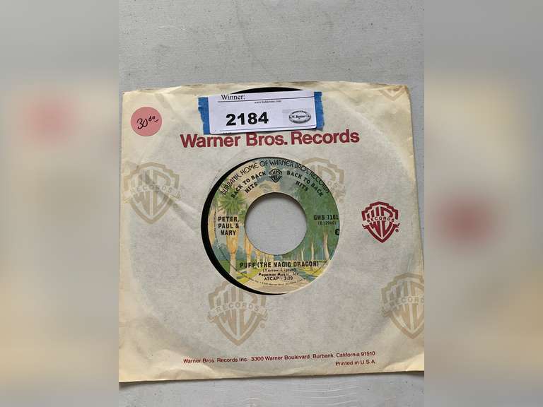PETER, PAUL & MARY VINTAGE 45 image