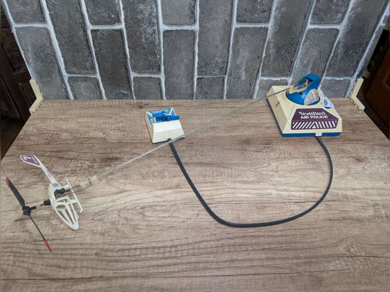 EARLY 1970S ERA MATTEL VERTIBIRD AIR POLICE TOY image