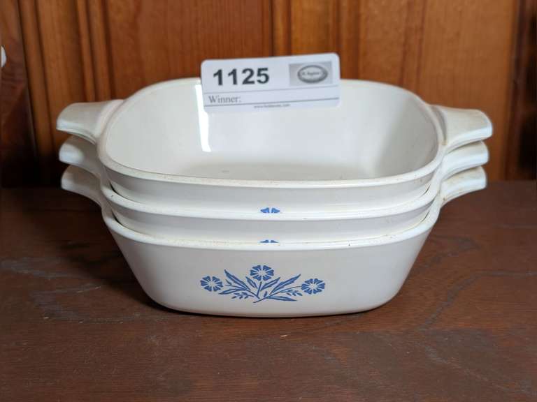 THREE CORNINGWARE PETITE PANS image