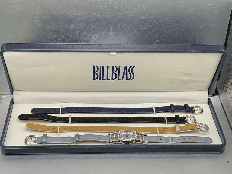 NEW VINTAGE BILL BLASS WATCH SET image