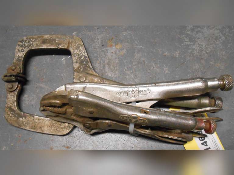 (3) ASSORTED VISE GRIPS image
