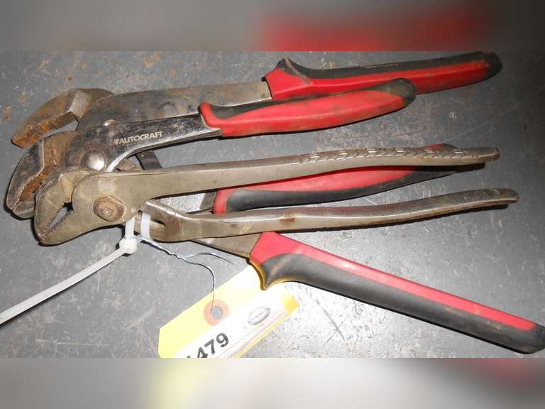 (3) ASSORTED CHANNEL LOCK PLIERS image