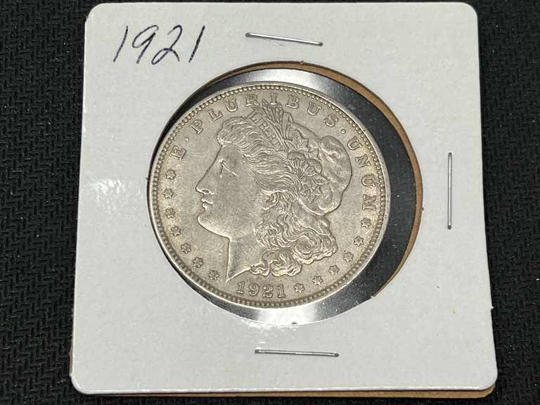 1921 Morgan silver dollar, see pictures for details. image