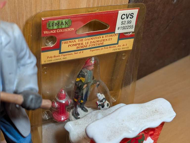 FIREMAN THEME FIGURINES AND MORE INCLUDING SNOOPY AND GARFIELD image