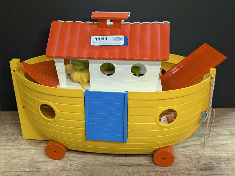 VINTAGE SAMSONITE TOYS NOAH'S ARK SET image