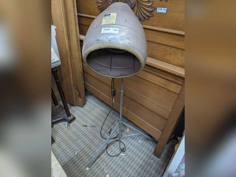 MID-CENTURY ADJUSTABLE HEIGHT KENMORE PROFESSIONAL TYPE HAIR DRYER image