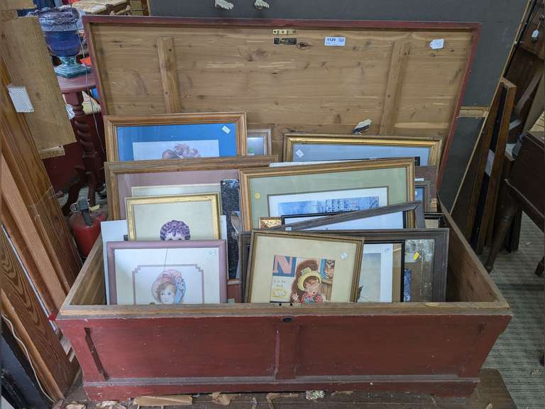 OLD PIEDMONT RED CEDAR CHEST image
