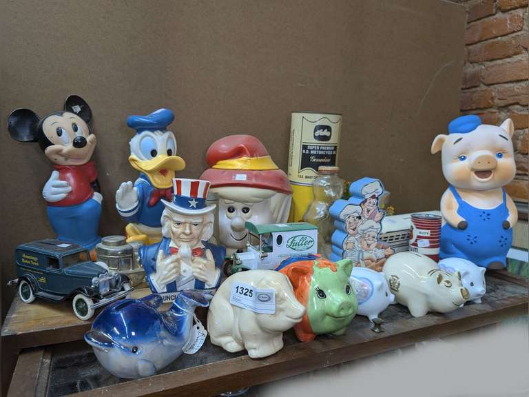 ALL BANKS ON TOP OF BARRISTER CABINET MARKED 1325 image