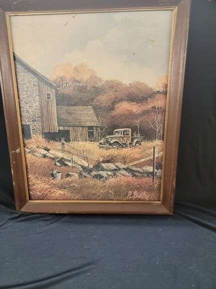 EW- FRAMED PAINTING image