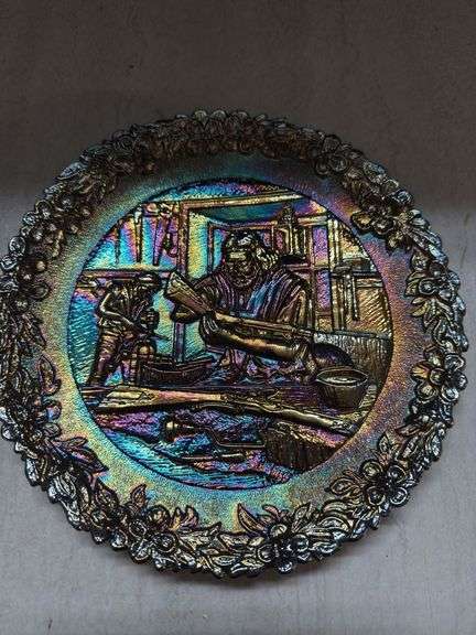 19T-FENTON CARNIVAL PLATE image