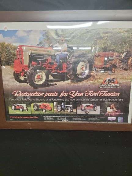 EW- FRAMED TRACTOR POSTER image