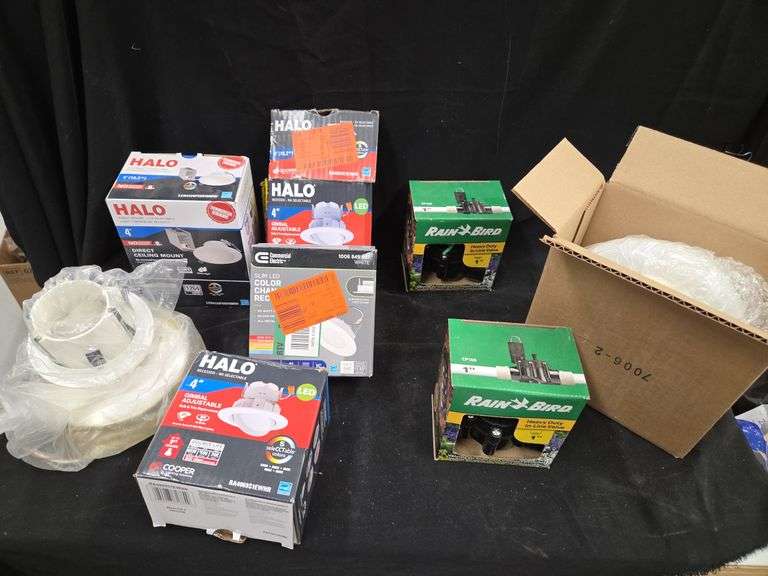 Halo Recessed Lighting and Rain Bird Irrigation Valves image