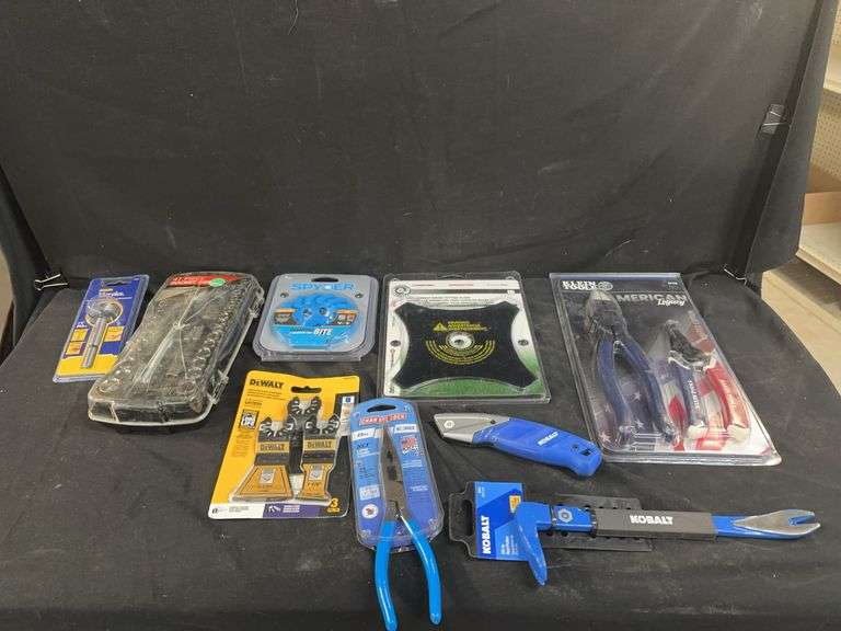 Klein Tools, Kobalt, DeWalt, and Other Tools