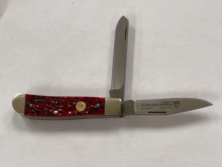 Puma German Red Bone, 2 blade mini Trapper