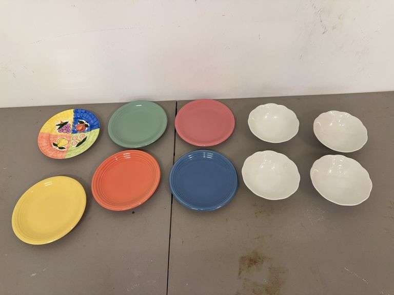 Assorted Dinnerware Plates and Bowls image