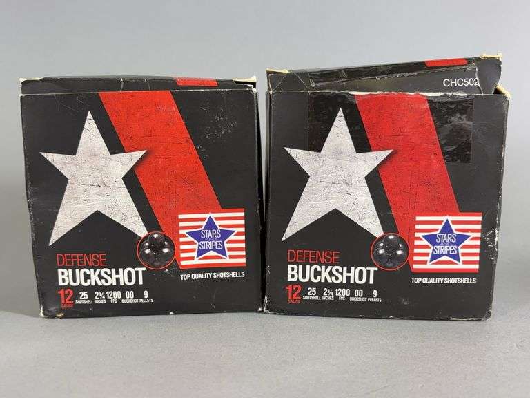 Two Boxes of Defense Buckshot 12 Gauge Ammunition image