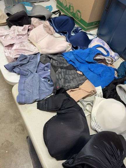 SEVERAL BRAS- SPORTS BRAS- DIFFERENT SIZES- image