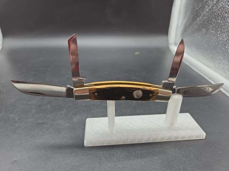 Boker Tree Brand Classic Three Blade Pocket Knife image