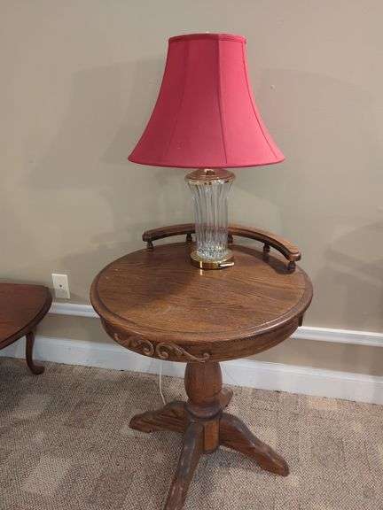Accent Table with Lamp image