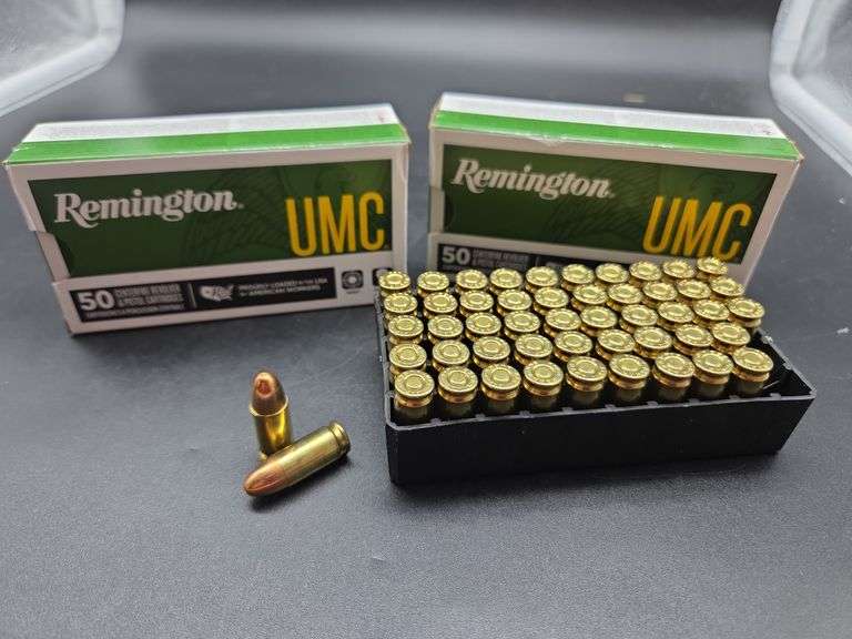 Remington UMC 9mm Luger 115 GR FMJ Ammunition - 100 Rounds image