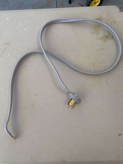 GE 3-Wire Range and Dryer Cord image