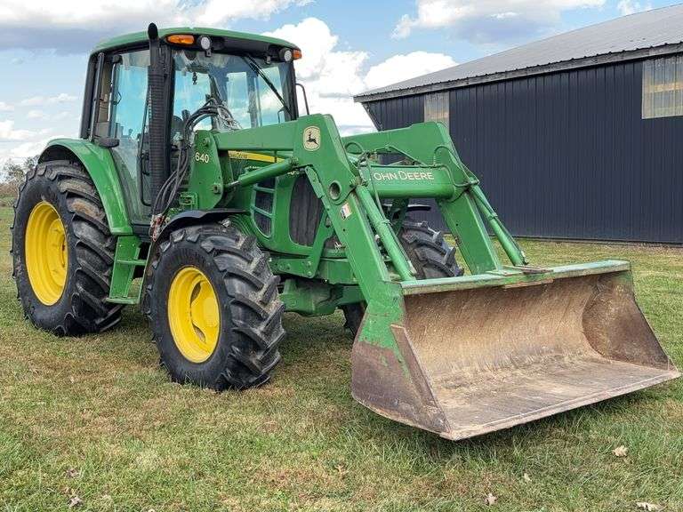 John Deere 6330 4WD Tractor with Loader
