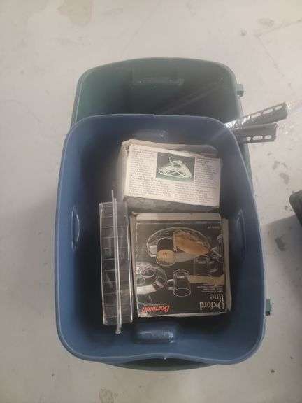 Dishes and Assorted Items in Containers image