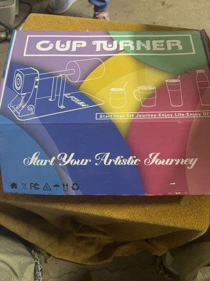 NEW IN THE BOX CUP TURNER image
