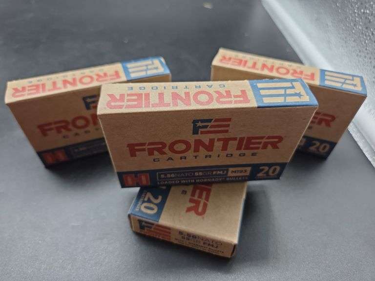 Frontier 5.56 NATO 55GR FMJ M193 Cartridge Ammunition image