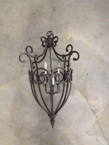 Wrought Iron Style Decorative Light Fixture image