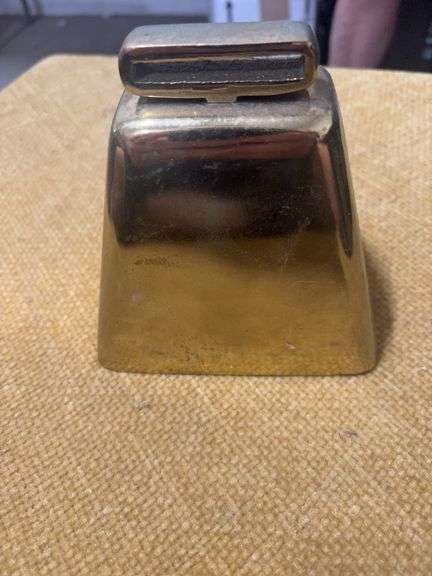 BRASS COW BELL image