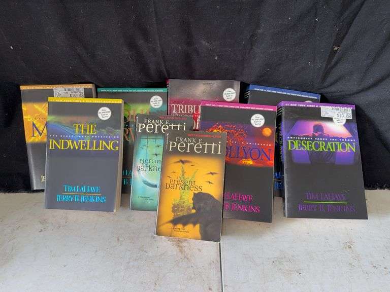 Left Behind and Frank Peretti Book Collection