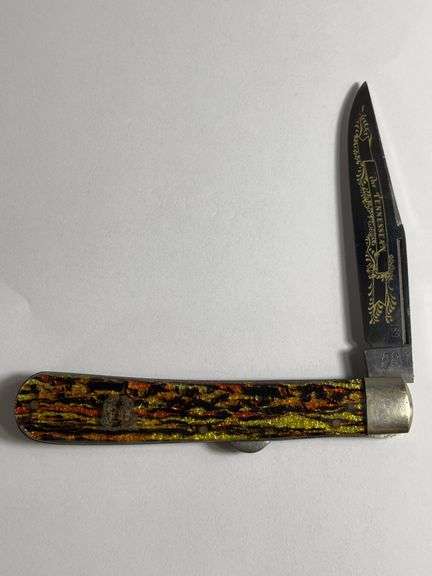 Frank Buster Cutlery Co. Solingen Germany "The Tennessean" Pocket Knife image